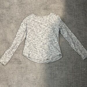Lululemon Gray Long Sleeve Top